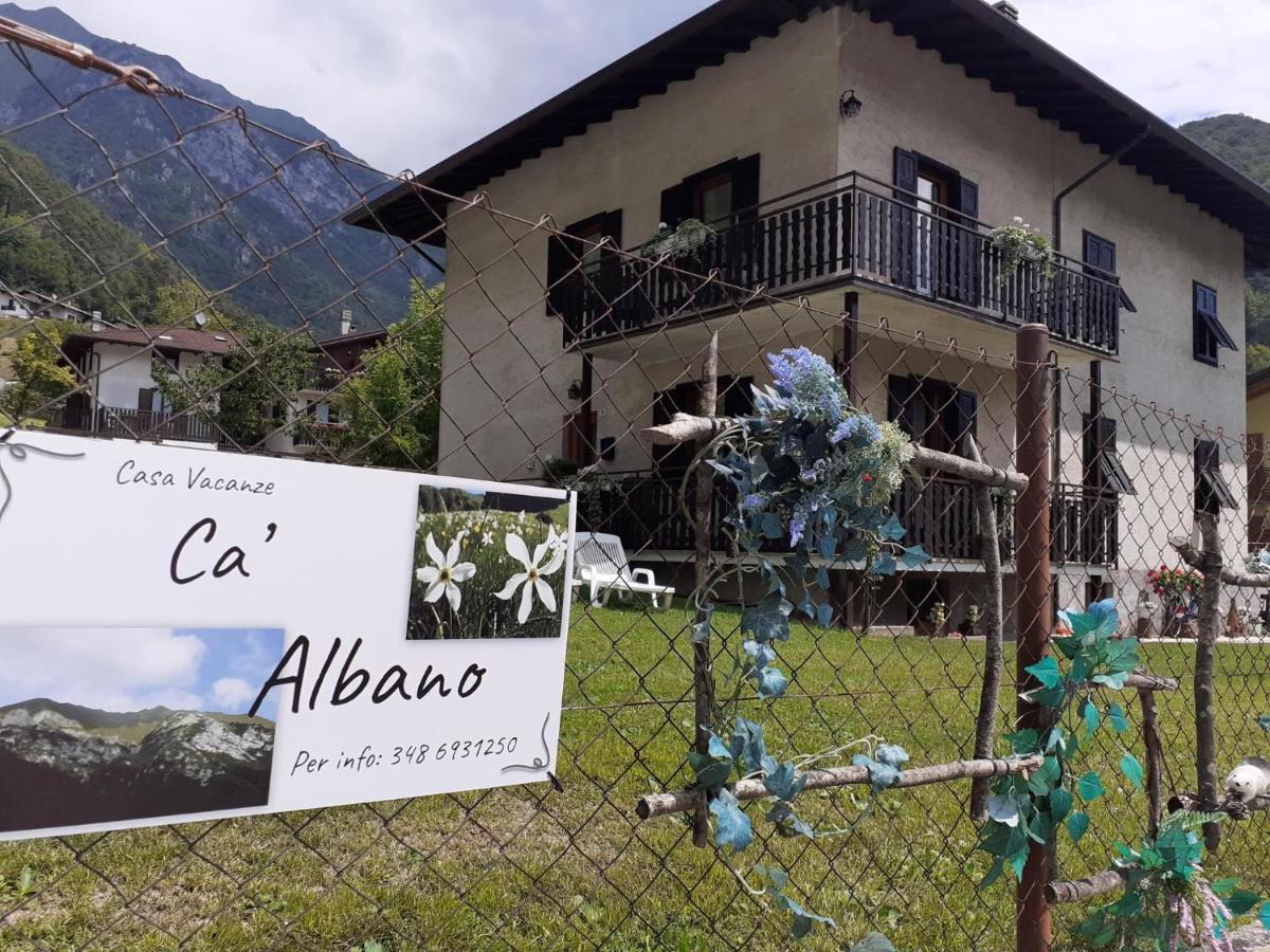 Ca' Albano Apartment Mezzolago Exterior foto